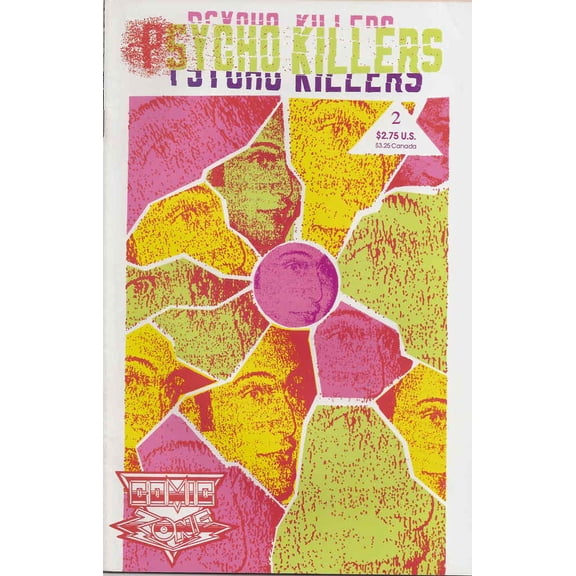 Psycho Killers #2 VF ; Comic Zone Comic Book