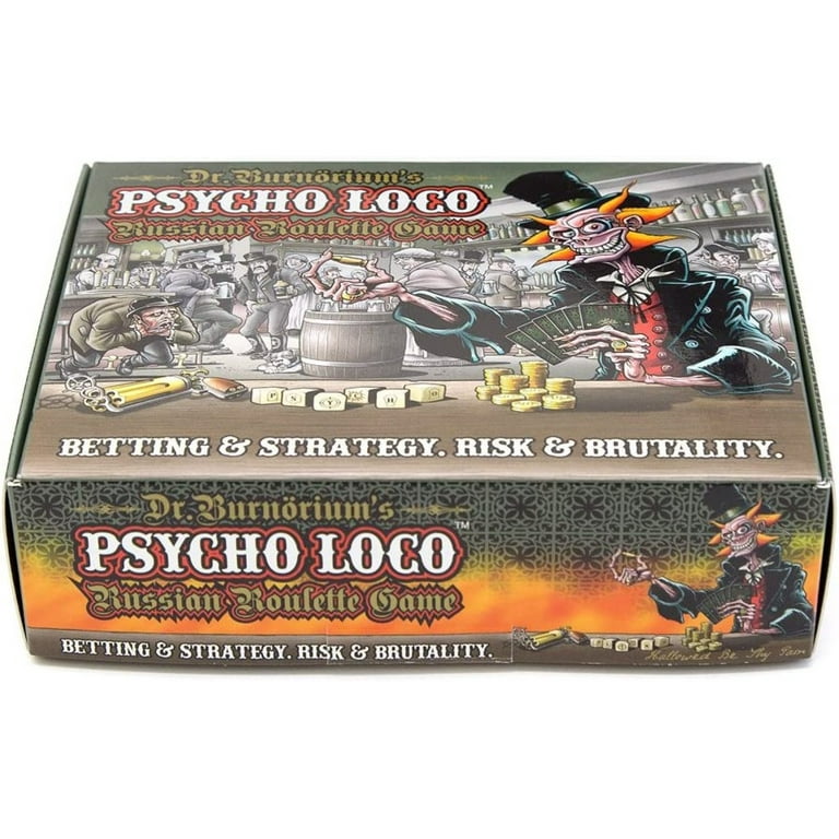 Psycho Loco Russian Roulette Game Chili Chocolate Game 