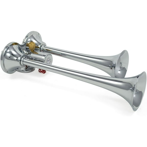 PsychoBlasters Chrome Air Horn Only - 2 Trumpets
