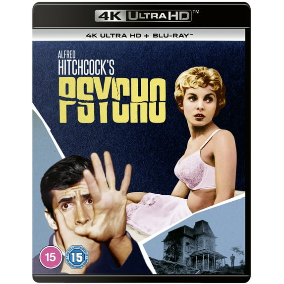 Psycho (4K Ultra HD) Anthony Perkins Janet Leigh Vera Miles Simon Oakland Frank Albertson
