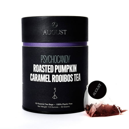 Psychocandy - Roasted Pumpkin Caramel Rooibos Tea (Caffeine Free) (15 Tea Bags)
