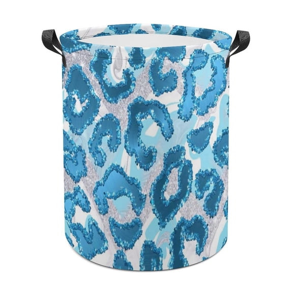 Psychodelic Textures Laundry Bag, Collapsible Round Laundry Hamper with Handle, Laundry Basket for Clothes, Toys, Extra Tall Washing Bin for Home Storage