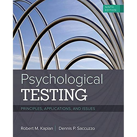 Pre-Owned Psychological Testing: Principles, Applications, and Issues (Paperback) 1337098132 9781337098137