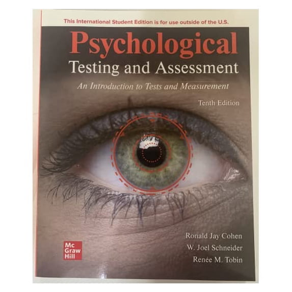 Pre-Owned Psychological Testing and Assessment 10TH Edition, International Edition, Textbook only