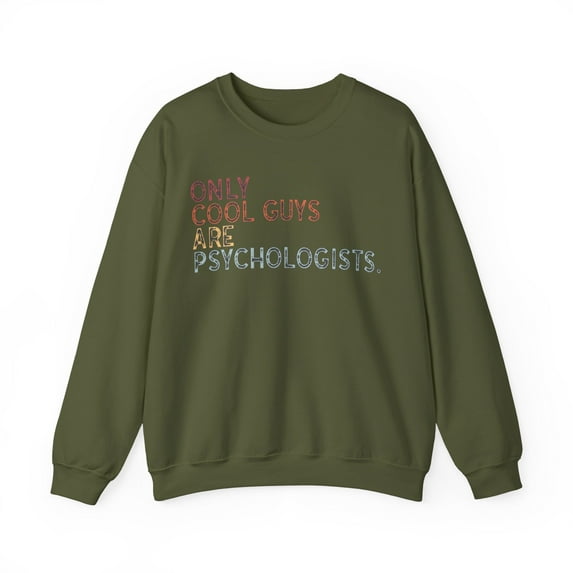 Psychologist Sweatshirt Gifts Crew Neck Shirt Long Sleeve Unisex