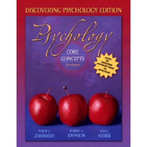 Pre-Owned Psychology: Core Concepts, Discovering Psychology Edition (book alone) (5th Edition) (Paperback) 020554570X 9780205545704