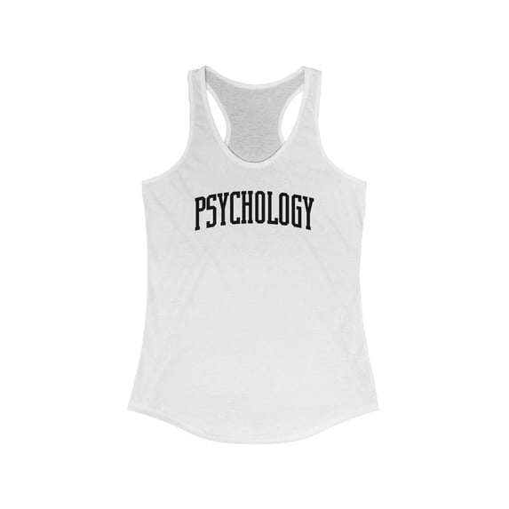 Psychology Graduation Tank Top Gifts Shirt Womens Sleeveless