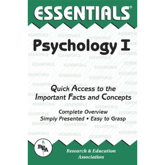 Pre-Owned Psychology I Essentials: Volume 1 (Paperback) 0878919309 9780878919307