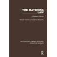 thumbnail image 1 of Psychology Library Editions: Cognitive S The Matching Law: A Research Review, (Paperback), 1 of 1