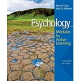 thumbnail image 1 of Pre-Owned Psychology: Modules for Active Learning [With Workbook] (Paperback) 0495553387 9780495553380, 1 of 1