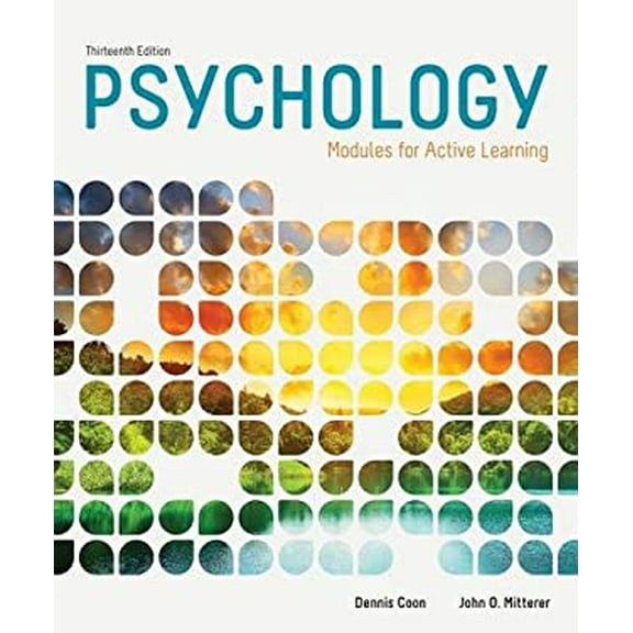 Pre-Owned Psychology: Modules for Active Learning (Paperback) 1285739280 9781285739281