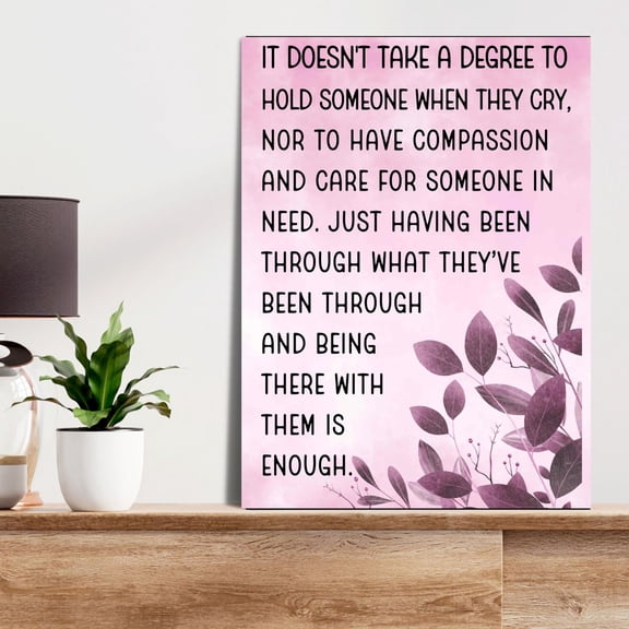 Psychology Quote Counseling Wall Art Print, Unframed Paper Poster 8x10in