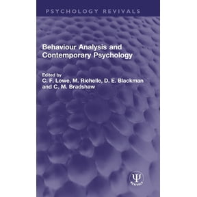 Psychology Revivals Behaviour Analysis and Contemporary Psychology, (Hardcover)