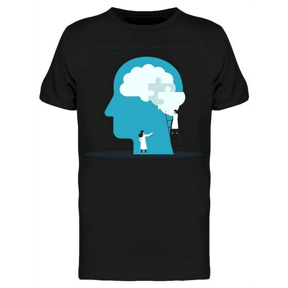 Psychology Specialist Doctor T-Shirt Men -Image by Shutterstock, Male Large
