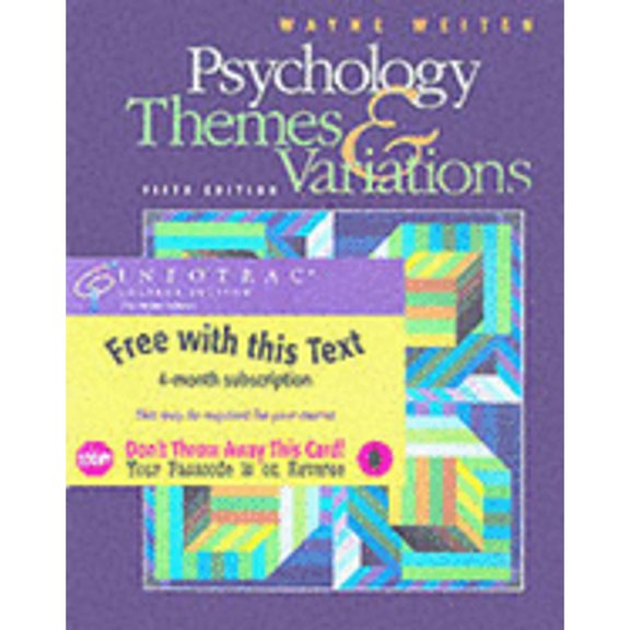 Pre-Owned Psychology: Themes & Variations