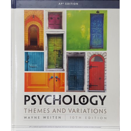 Psychology: Themes and Variations, AP Edition, 9781337292160, 1337292168, 2017 - New