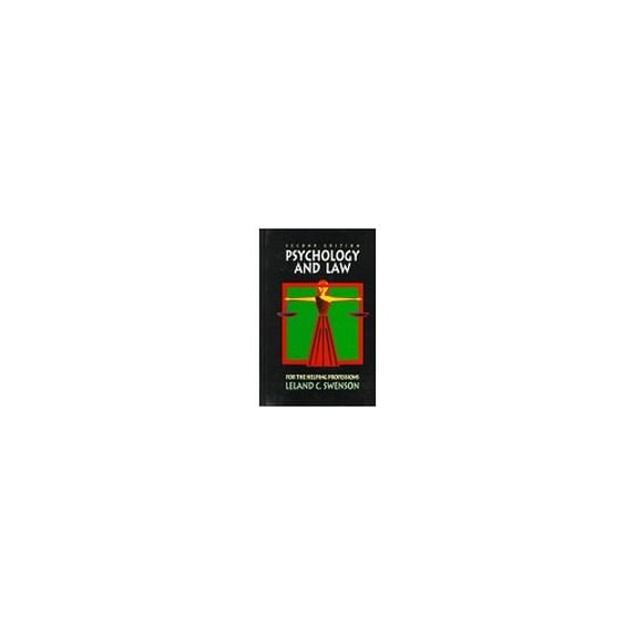 Pre-Owned Psychology and Law for the Helping Professions (Hardcover) 053434285X 9780534342852