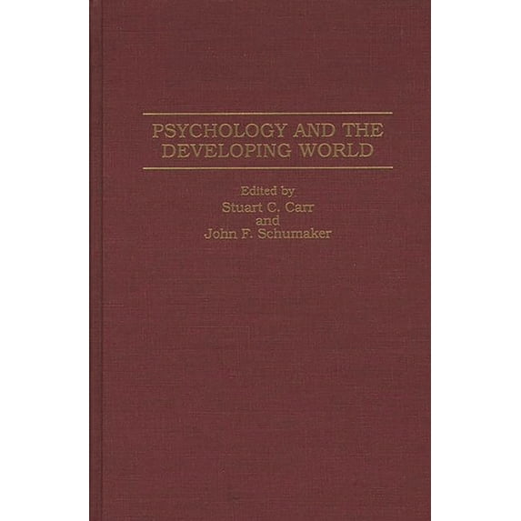 Psychology and the Developing World, (Hardcover)