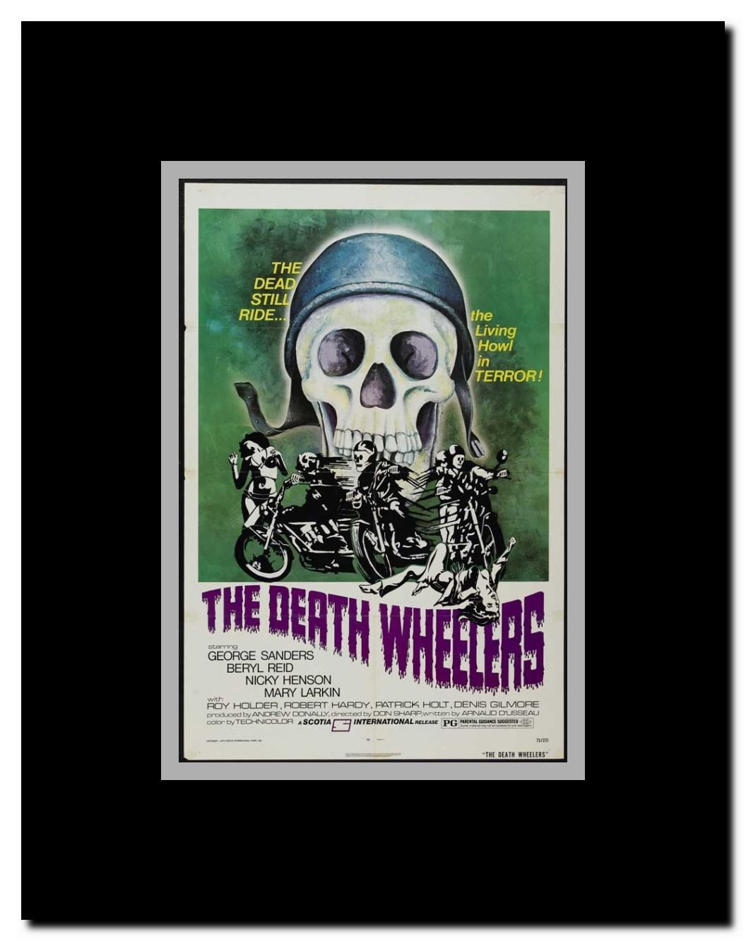Psychomania Framed Movie Poster