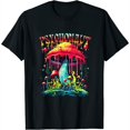 thumbnail image 1 of Psychonaut T-shirt Psychedelic Apparel Novelty Mushrooms Womens T-Shirt, 1 of 5
