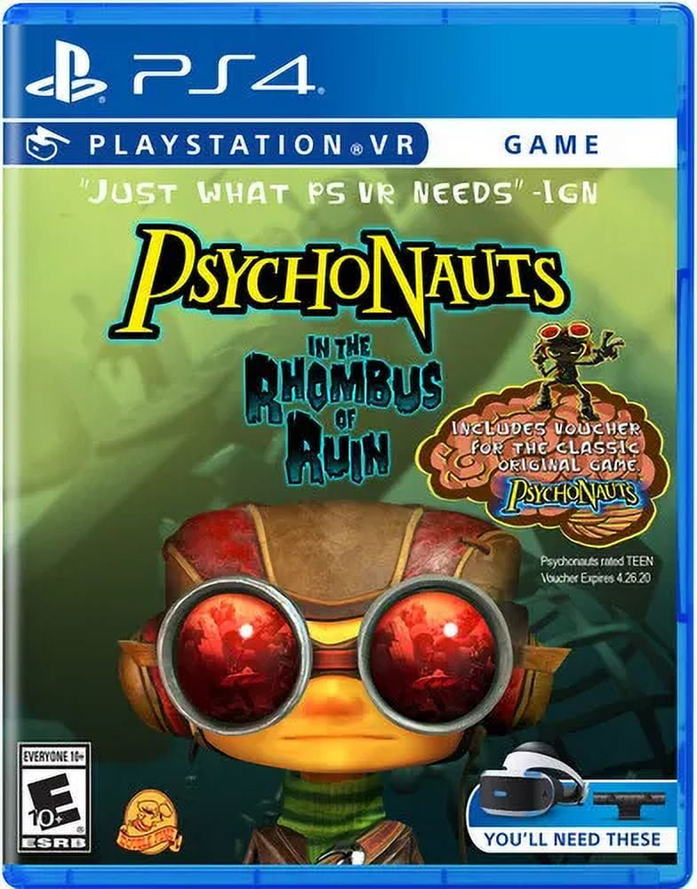 Psychonauts in the Rhombus of Ruin: VR for PlayStation 4 [New Video Game] PS 4