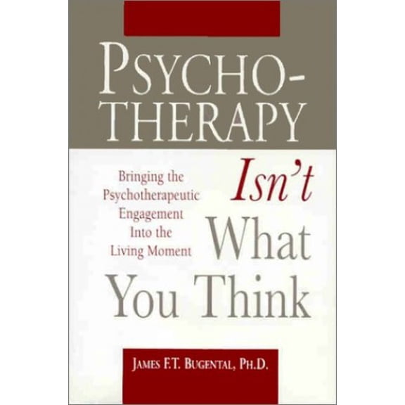 Pre-Owned Psychotherapy Isn't What You Think: Bringing the Psychotherapeutic Engagement into the Living Moment (Hardcover) 1891944134 9781891944130