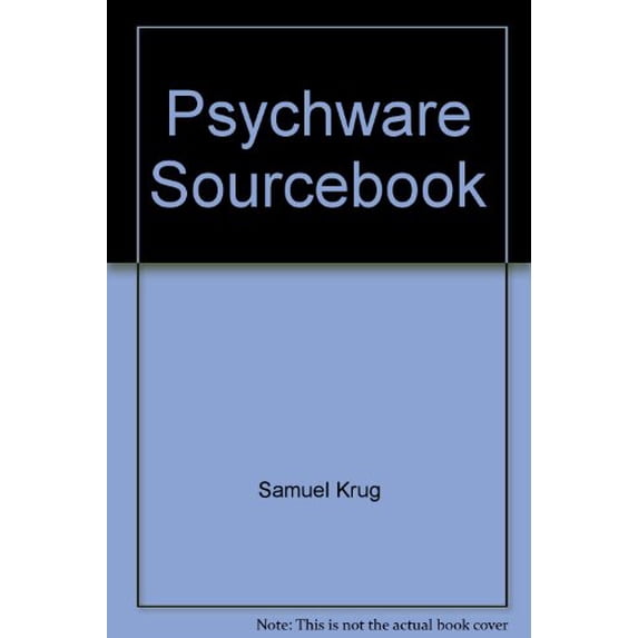 Pre-Owned Psychware Sourcebook Paperback
