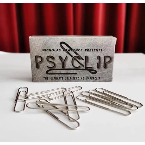 Psyclip by Nicholas Lawrence Professional Close-up Mentalism Magic Trick Instant Illusion Prop Magicians Gimmicks Mind-Bending
