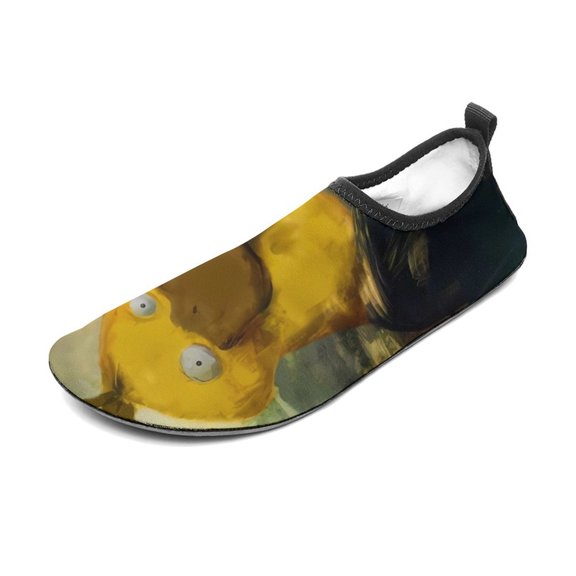 Psyduck Water Shoes Beach Swim Barefoot Quick Dry Aqua Socks, Non-Slip Sporty Water Shoes for Men Women 11/12men