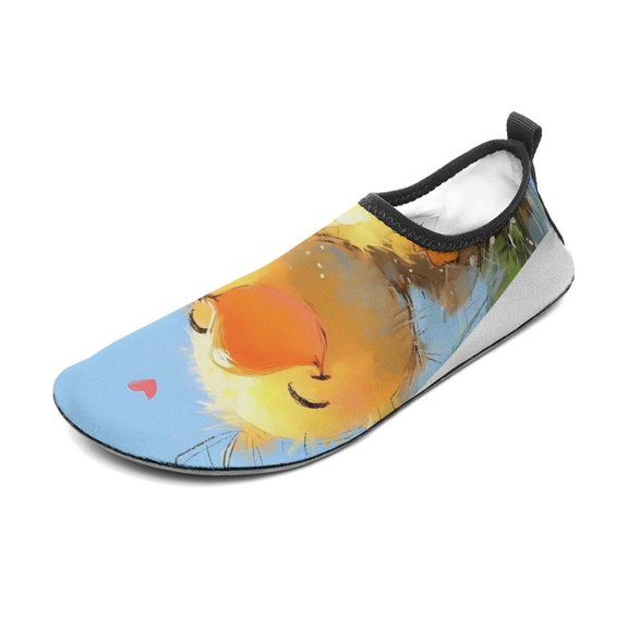 Psyduck Water Shoes Beach Swim Barefoot Quick Dry Aqua Socks, Non-Slip Sporty Water Shoes for Men Women 13/14men