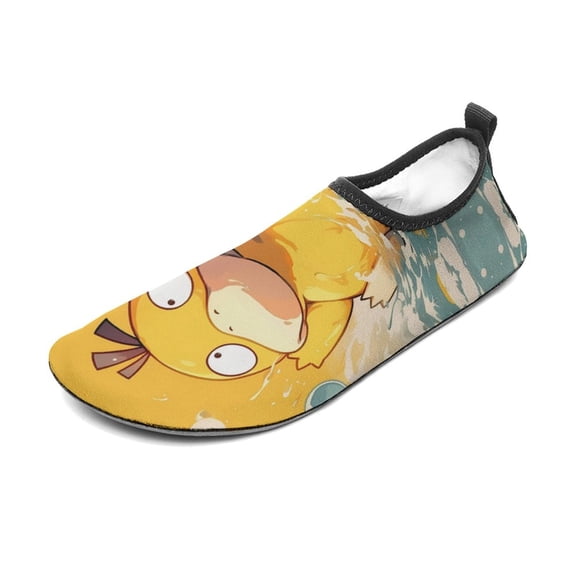 Psyduck Water Shoes Beach Swim Barefoot Quick Dry Aqua Socks, Non-Slip Sporty Water Shoes for Men Women 5/6women
