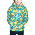 thumbnail image 1 of Psyduck Youth Cartoon Hoodie Fashion Long Sleeve Kids Pullover Coat Casual Hoody Hooded Sweatshirts for Boys Girls, 1 of 8
