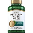 thumbnail image 1 of Psyllium Husks 1600mg | 240 Capsules | Source of Soluble Fiber for Men and Women | by Piping Rock, 1 of 4