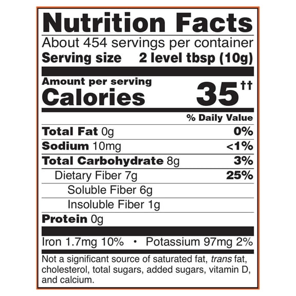 Psyllium Husks, Whole - 160 oz. (10 lbs.)