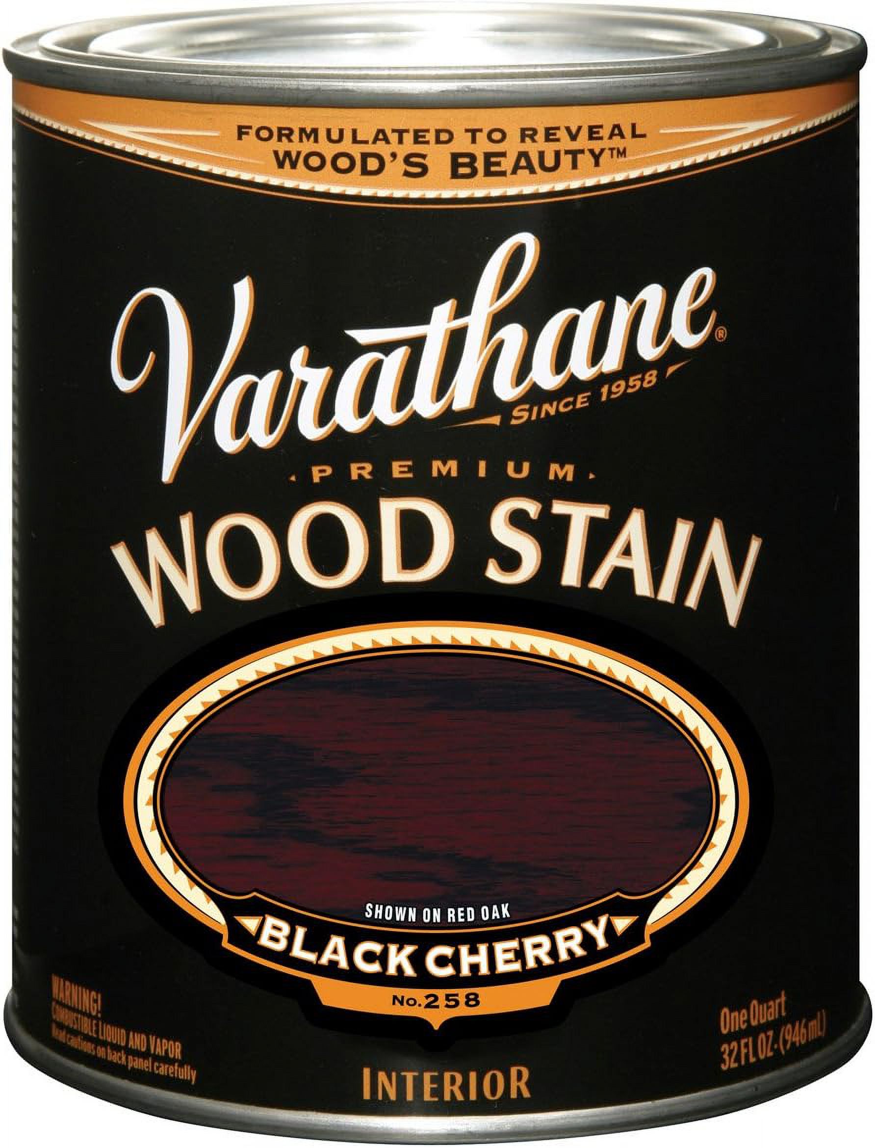 Pt RustOleum 241413 Black Cherry OilBased Interior Wood Stain