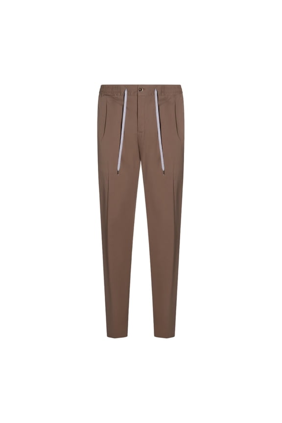Sand Trousers With Classic Straight-Leg Cut (Men's)