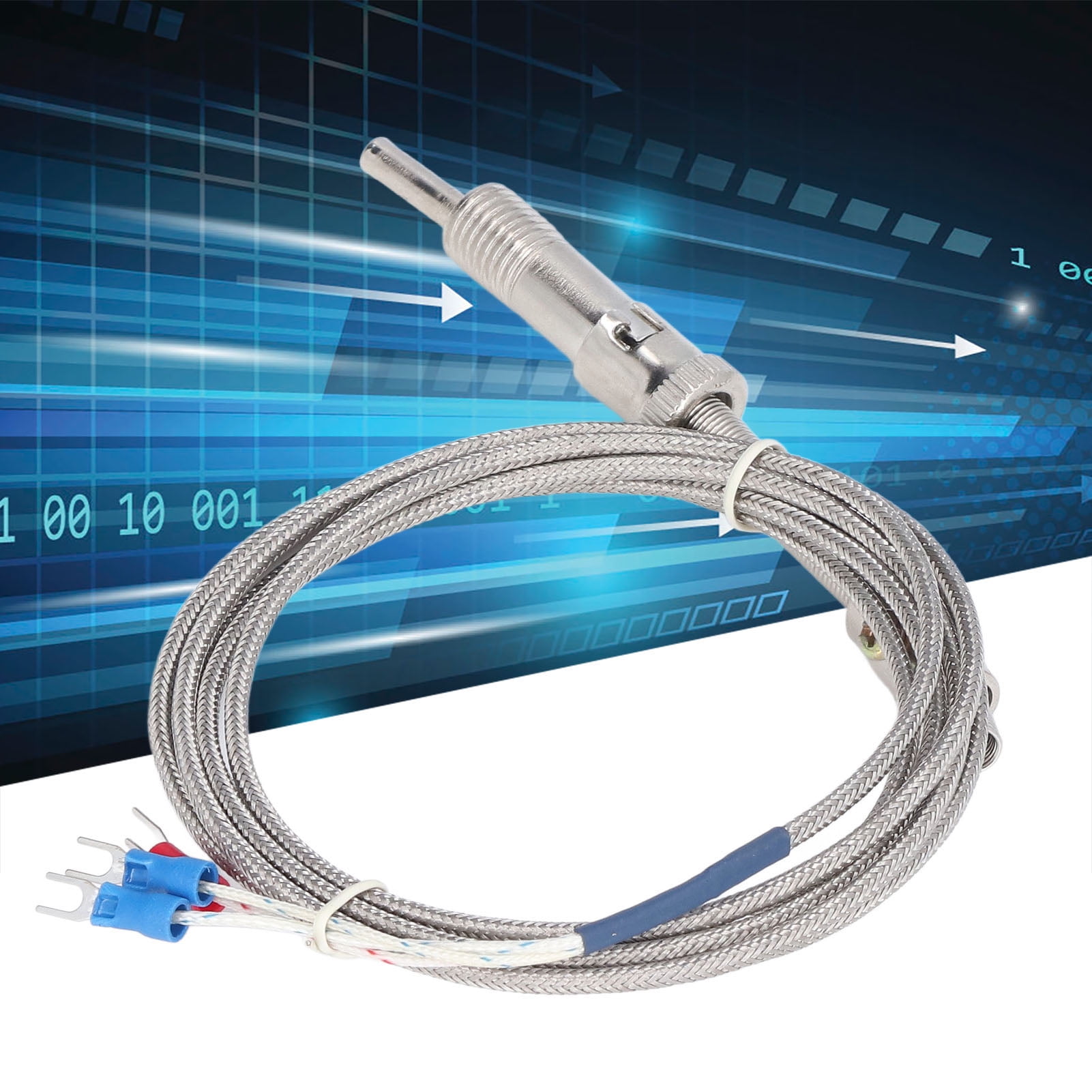 Pt100 Temperature Sensor Probe Thermistor Temp Screw Type Industrial Transducer Probe 250450