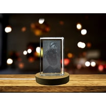 Ptah 3D Engraved Crystal 3D Engraved Crystal Keepsake/Gift/Decor/Collectible/Souvenir