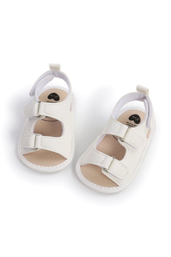 Baby Cute Sandal-First Kicks Crib Shoe,Anti-slip Infant Soft Sole Shoes,0-18M