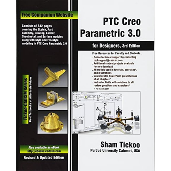 Pre-Owned Ptc Creo Parametric 3.0 for Designers