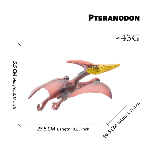 Pteranodon Resin Dinosaur Figurine – Realistic Jurassic Display Model – Collectible Desk Home Decor