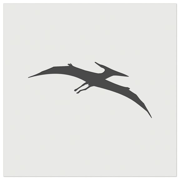 Pterodactyl Dinosaur Solid DIY Cookie Wall Craft Stencil - 3.5 Inch