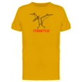 thumbnail image 1 of Pterodactyl Red Caption Tee Men's -Image by Shutterstock, 1 of 2