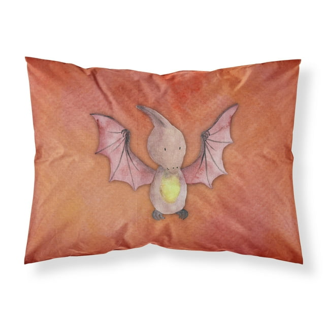 Pterodactyl Watercolor Fabric Standard Pillowcase