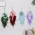 thumbnail image 1 of Ptetnvg Children Dream Catcher Dinosaur Dream Catcher Ornament Handmade Home Decor with Led Light Faux Feather Perfect Birthday Gift, 1 of 9