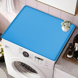 Washer and Dryer Top Protector, 23.6“ x 19.7 Protective Silicone Rubber  Mat for Washing Machine or Dryer, Washable Mat for Top of Washer or Dryer
