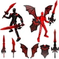 thumbnail image 1 of Pthjswj T13 Action Figure Set - (Assembled) 3D Printed Action Figure, Titan 13 Action Figure, Multi-Jointed Movable Dummy 13, Robot Action Figure, Birthday Gifts for Boys, Girls Desktop Decorations, 1 of 8