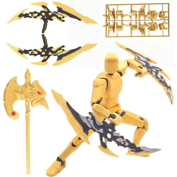 Pthjswj T13 Action Figure Set - (Assembled) 3D Printed Action Figure