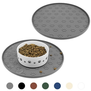DogBuddy Dog Food Mat - Small, Large, XXL - Waterproof Dog Bowl Mat,  Silicone Dog Mat for Food and Water, Pet Food Mat with Edges, Dog Food Mats  for Floors, Nonslip Dog