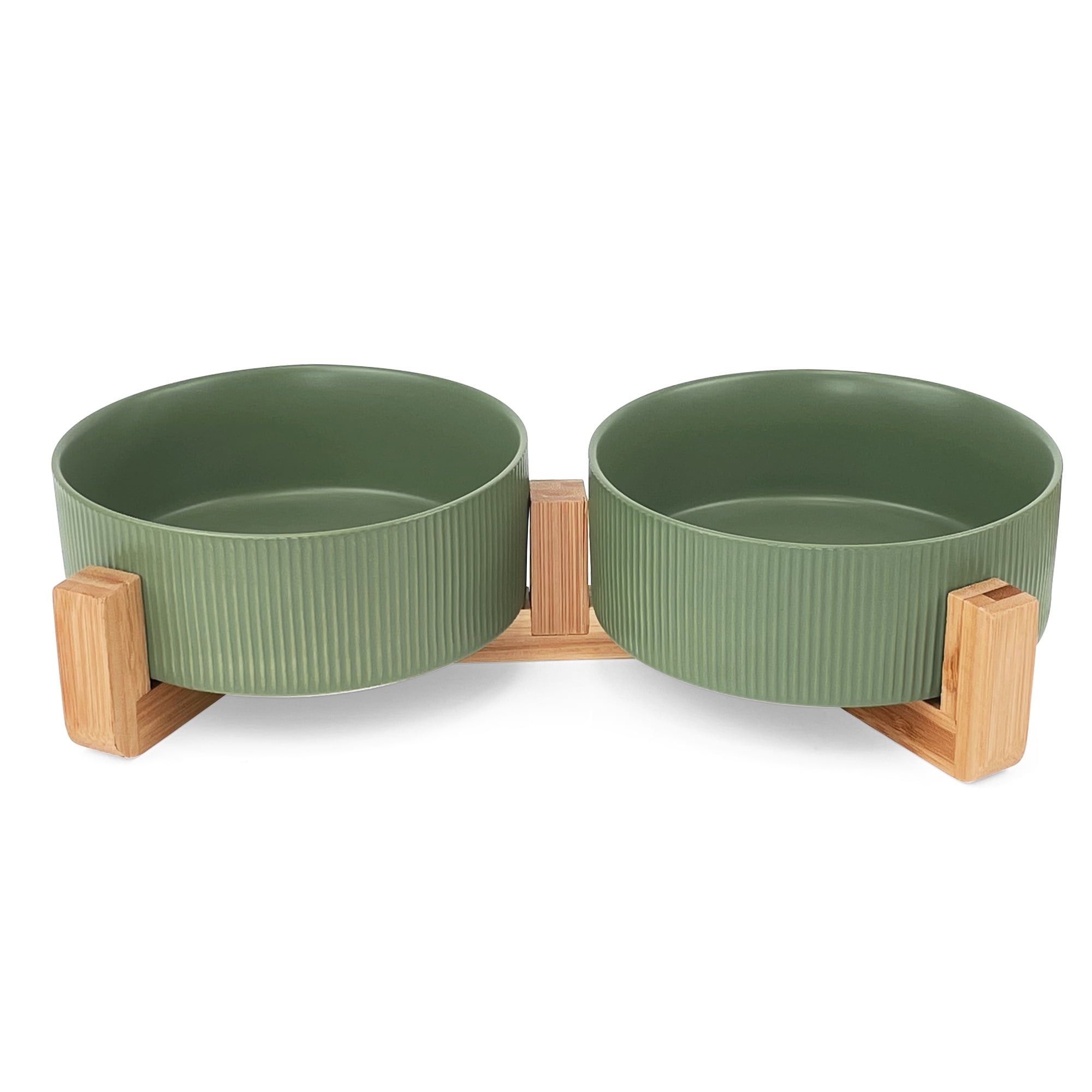 Ptlom Dog Bowls Ceramic Elevated Dog Food and Water Nepal Ubuy